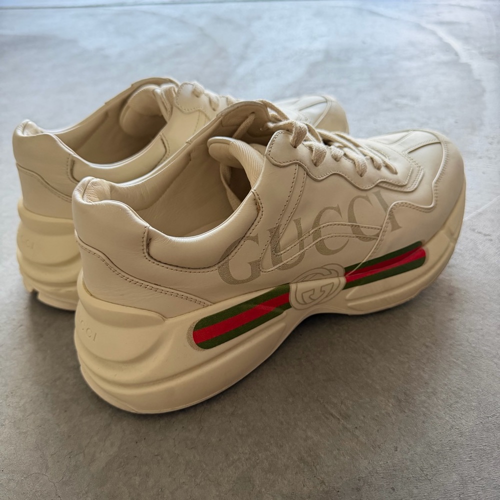 Men's Rhyton sneaker with Gucci logo - Picture 4 of 7